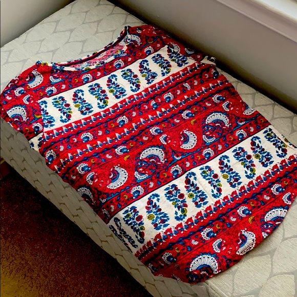 Ann Taylor Loft Short Sleeve Shirt - Picture 1 of 5